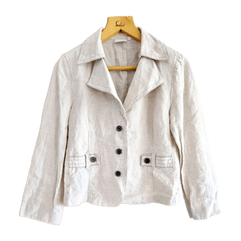 Voglia linen summer blazer jacket
