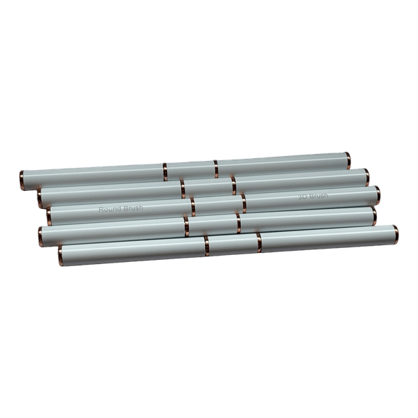 Double ended nail brushes