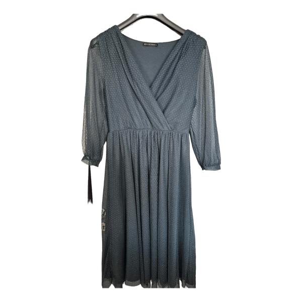 Mohito dark green midi dress