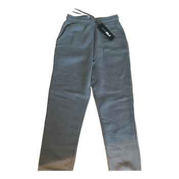 Harmaat collegehousut