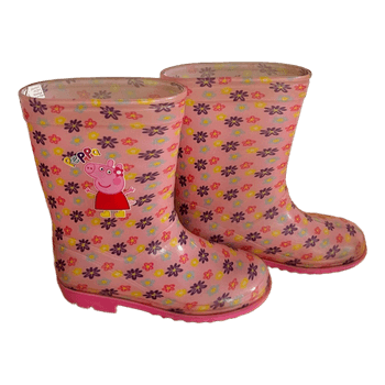 Peppa Pig girls raining rubber boots
