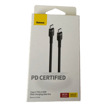 Baseus greito krovimo laidas 60w 1m