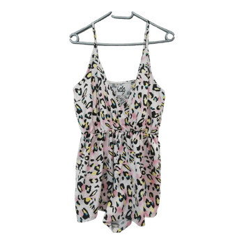 Lola may animal print playsuit