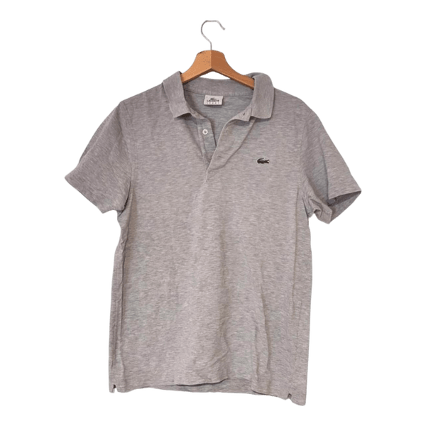 Graues Lacoste poloshirt