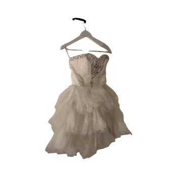 Valkoinen juhlamekko