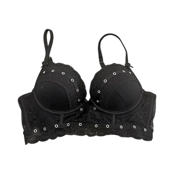 Mustat pitsiyksityiset rintaliivit