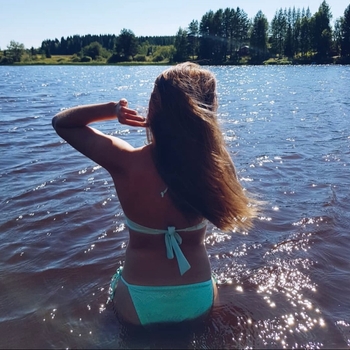 Mintunvihreä bikini-alaosa S / kesä / summer / bikini / beach / holiday