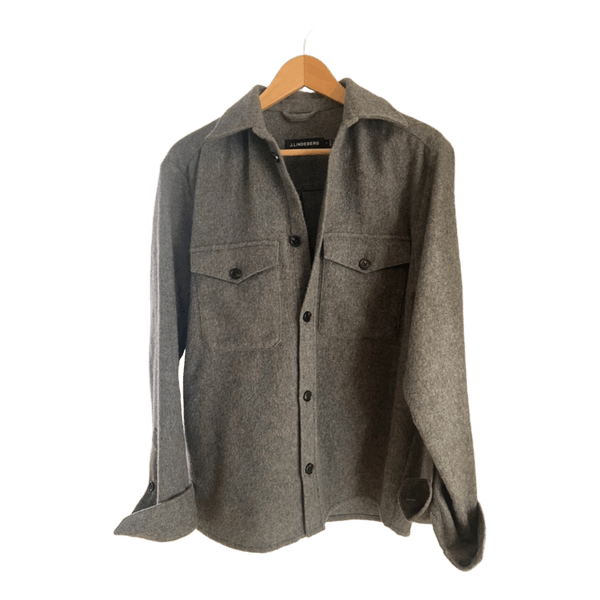 J.Lindeberg grey shirt jacket