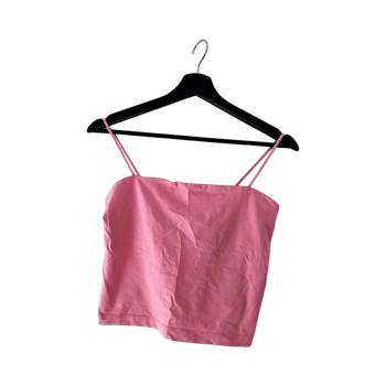Pink spaghetti strap top