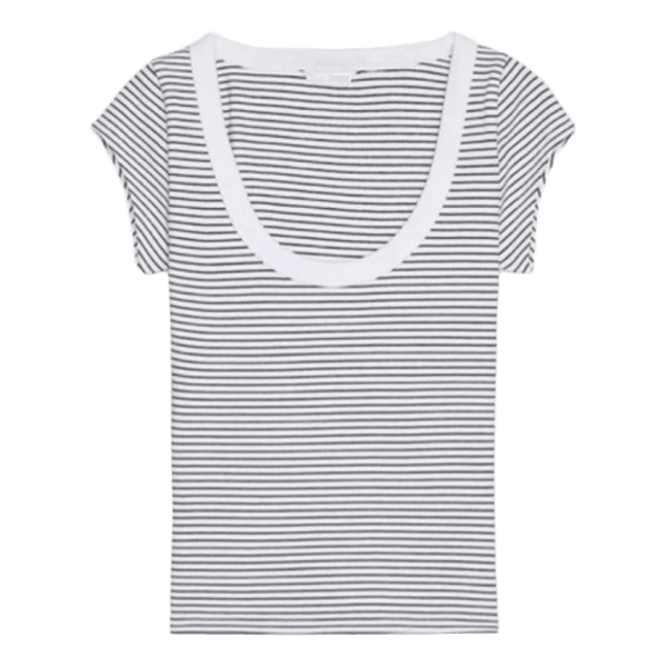 Stribet top