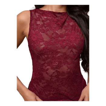 Burgundy värvi top