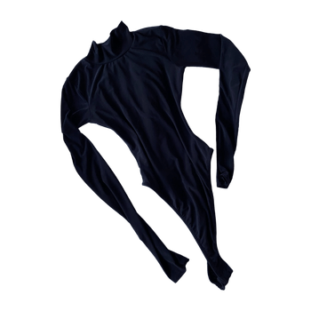 Black Long Sleeve Bodysuit