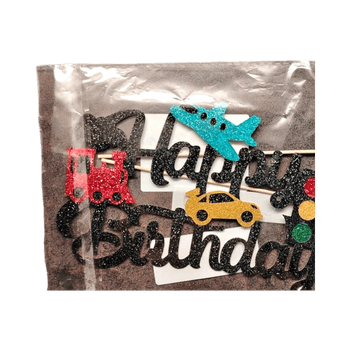 Happy birthday cake topper