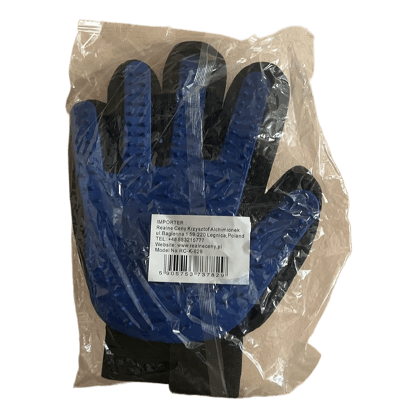 Pet grooming glove
