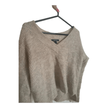 Beige neule