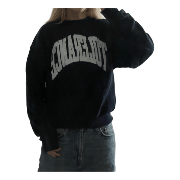 Mørkeblå Weekday sweatshirt