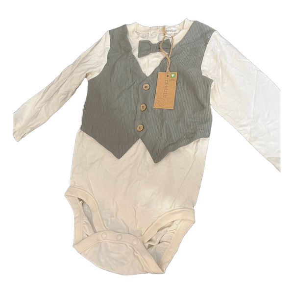 Newbie summer baby bodysuit waistcoat