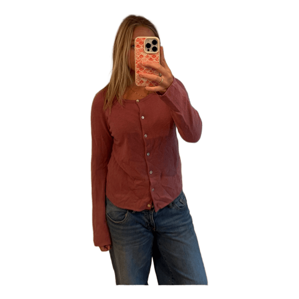 Rosemunde lyserød cardigan