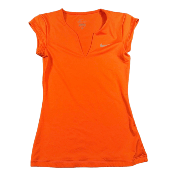 Orange Nike sport top