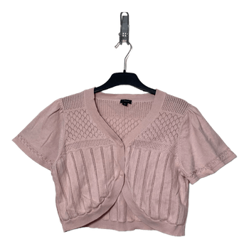 Pitsineulebolero, puuvillaa