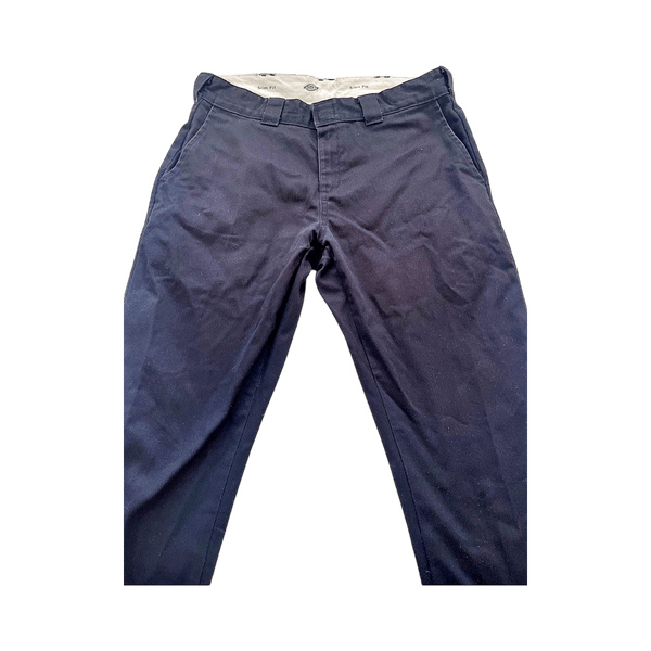 Miesten mustat slim fit housut