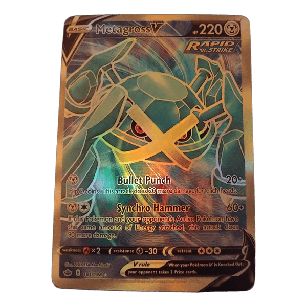 Metagross V Pokémon kort