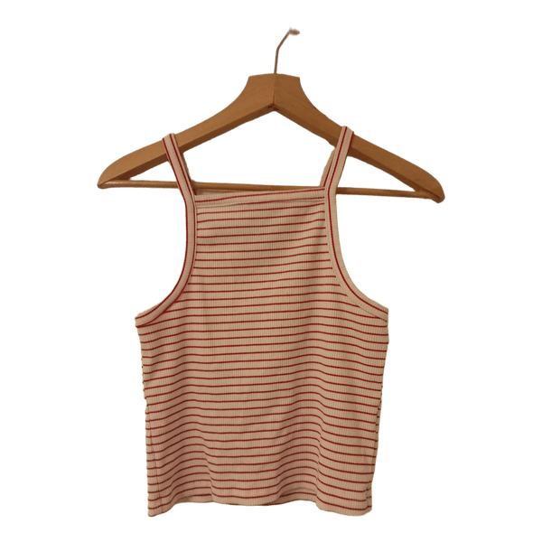 Saints and Mortals striped top