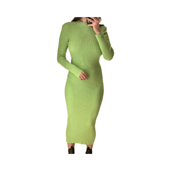 NA-KD vihreä ribbimekko