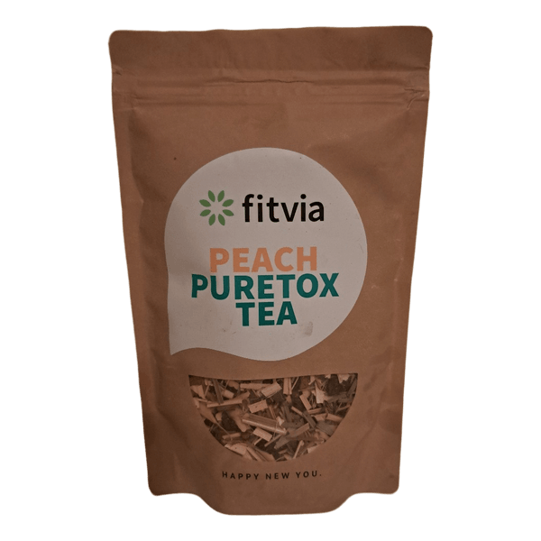 Fitvia peach puretox tea