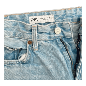 light blue zara jeans