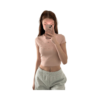 Vaaleanpunainen timantti paita