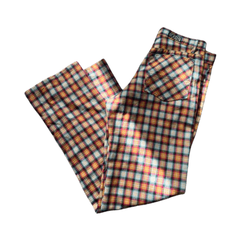 R-Collection ruudulliset housut