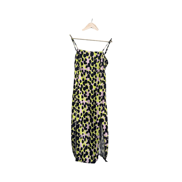 Printed slip dress