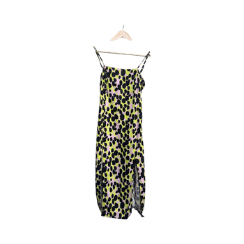 Printed slip dress
