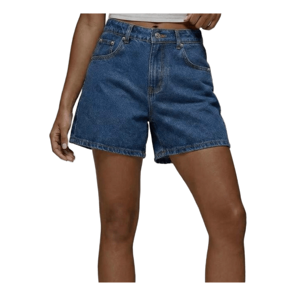 Blå denimshorts
