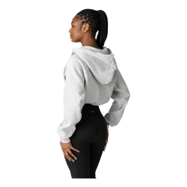 Harmaa cropped iciw huppari