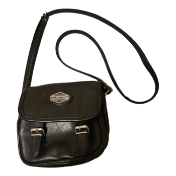 Black vintage shoulder bag