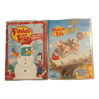 Finias ja Ferb DVD-elokuvat