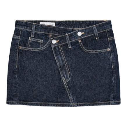Zara denim mininederdel
