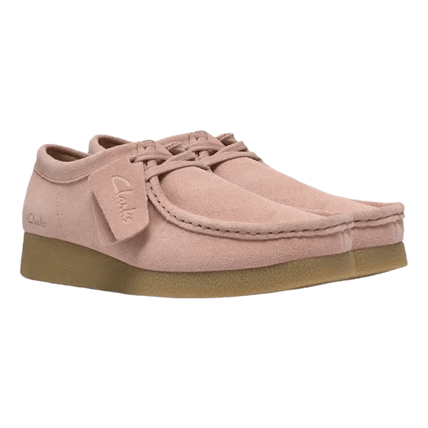 Lyserøde Clarks Wallabee sko