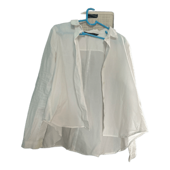 White Zara basic shirt