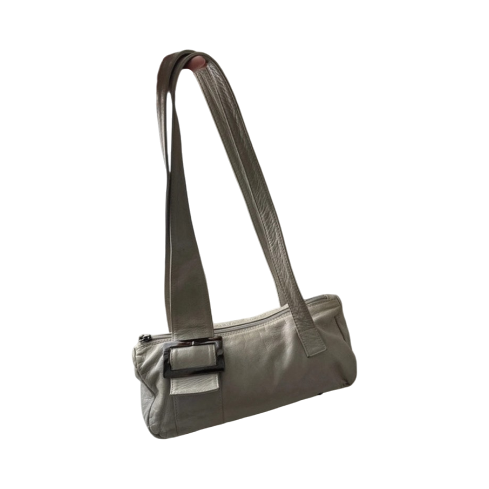 Italian Shoulderbag with Buckle Detail