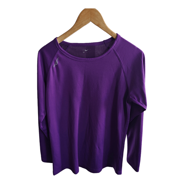 Violetti pitkähihainen paita