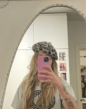 Leopard beret