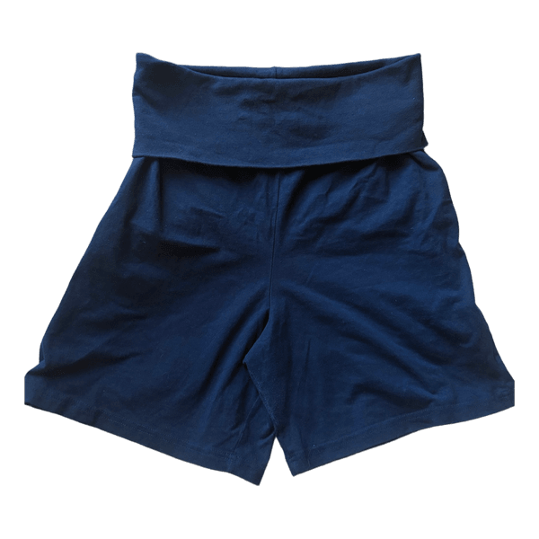 Tummansiniset design pylsy shortsit