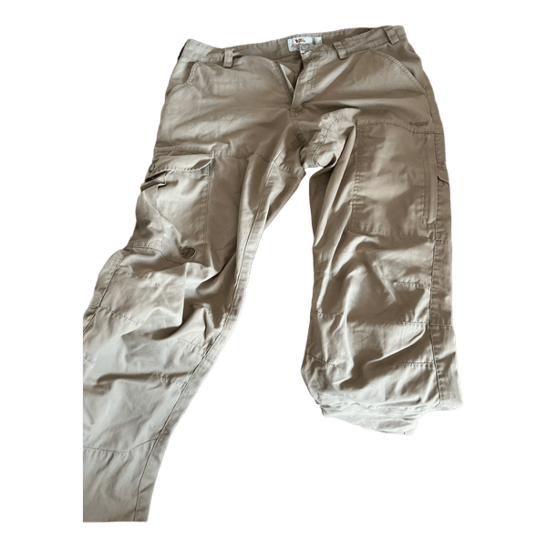 Fjällräven beige cargobukser