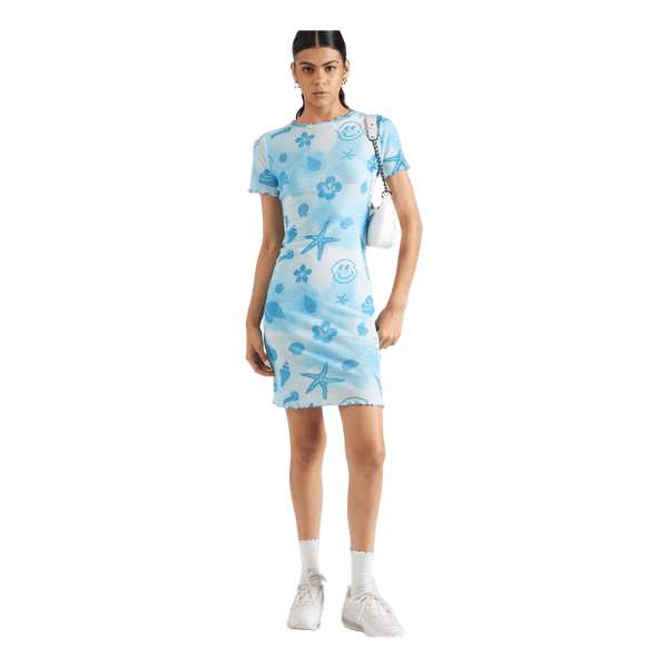 NEW Envii ENMYKONOS SS Dress Under Water XXS XS Tie Dye Organic Cotton Mini Dress