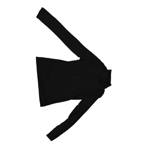 Black turtleneck top