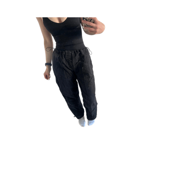 Black joggers