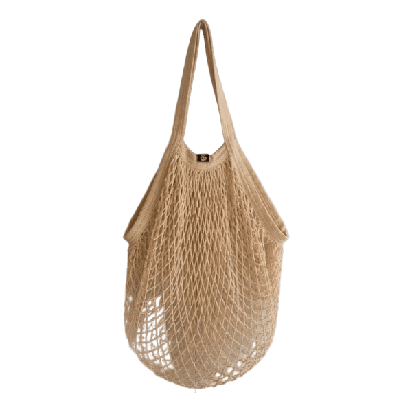 Beige nettaske
